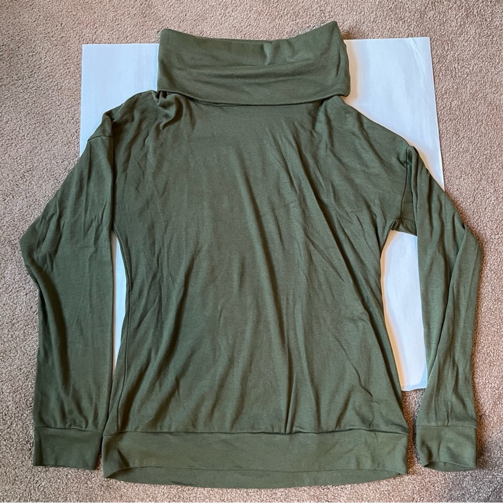 Amazon cowl neck tunic sweatshirt
